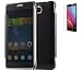 Produktbild Huawei Honor 5 Smart Case Hülle mit Panzerglas,ISENPENK Ultra Slim Electroplate Überzug Spiegel TPU+PC(PU Leder Verbinden) Leder Case,Original Flip Bookstyle Wasserdicht Shockproof Anti Slip Protection Stoßfest Leder Tasche,Clear Durchsichtig Transparent Frontabdeckung Outdoor Stoßdämpfend Plating Mirror Schutzhülle Handyhülle für Huawei Honor 5-[schwarz]+Panzerglas/Schutzfoile/Scutzglas