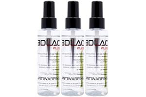 FITWISH 3DLAC Plus 3D Adhesivo para Impresora 3 Unidades