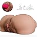 Produktbild Katze Masturbator Reality Pussy Masturbation 3D Liebespuppe Realistische Puppe und großes Gesäß Silikon Vaginal Anal Masturbator