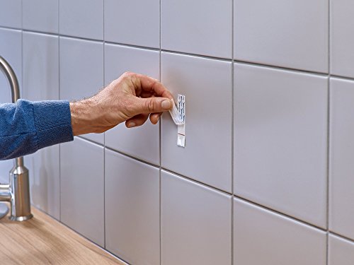 tesa Klebestreifen zum Befestigen auf Fliesen und Metall, 3 kg Halteleistung - 4