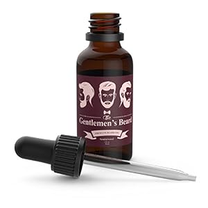 The Gentlemen’s Premium Sandalwood Beard Oil And Conditioner – Smooth Out And Soften Your Beard – For A Beard That Looks… - Image 3