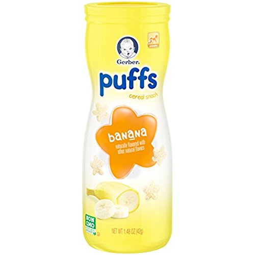 Preisvergleich Produktbild Gerber Graduate Puffs Banane 40g (6 stück packung)