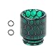 Produktbild JERKKY Drip Tip Schlangenhaut Epoxidharz 810 Mundstück für TFV12 Zerstäuber RDA RTA Tank E Zigaretten Vape Zubehör Grün