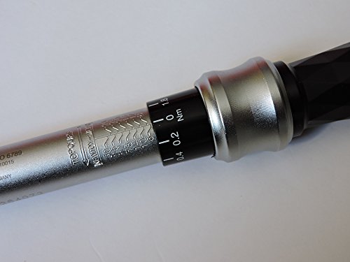 FAMEX 10872 Drehmomentschlüssel, 6 – 30 Nm, 6,3 mm (1/4-Zoll)-Antrieb, für Rechts-/Links-Messung - 4
