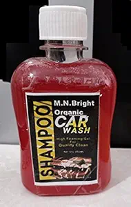 Myaka Wash Shampoo for Car Care with Two Piece Microfiber Cloth 40 x40cm. ( Combo Pack 2 Piece Clothes & Car Wash Organic Shampoo 250 ml )