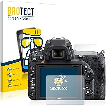 Protection D'écran Verre Mat Anti-reflet BROTECT Pour Nikon D7500 - Dureté 9H, Anti-traces, Installation Facile Sans Bulles