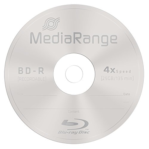 MediaRange MR503 – BD-R Blu-ray Disc 25GB 4x Speed, 25 Stück - 2
