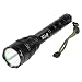 Produktbild WindFire F10 Super Bright 2200 Lumen 5 Modes Cree T6 XM-L U2 L2 Led Waterproof Flashlight Camping Spotlight Powerful 18650 Rechargeable Torch Spot Flash Light Lamp With Extension Tube for Hiking Biking Fishing and Outdoor Sports Indoor Activities (No Battery) by Wind and Fire