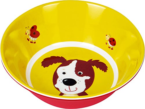 Price comparison product image Melamin Schale Hund Freche Rasselbande