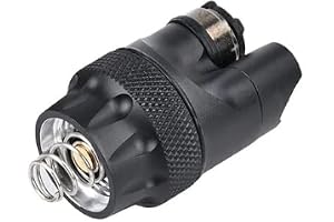 HATSEN Tail dubbelfunktion tryckbrytare och konstant på baklucka brytare kombo för M300 M340 M640 M600 SF ficklampa, ficklampstillbehör
