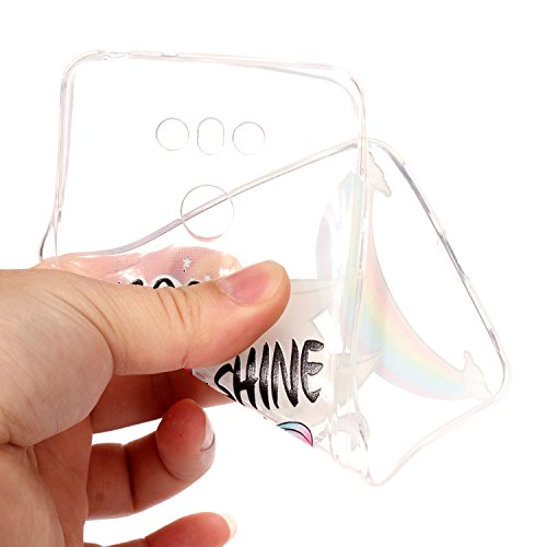 BONROY® Silikon Handy hülle für LG G6 TPU Gummi Taschen Weich Soft Back cover,Ultra Slim Skin TPU Fall-Abdeckung Protective Bumper für LG G6 - 4