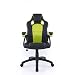 Produktbild Racing Bürostuhl Gaming Chair - Kunstleder Stoff Mix - Gamer Schreibtischstuhl XA schwarz gelb