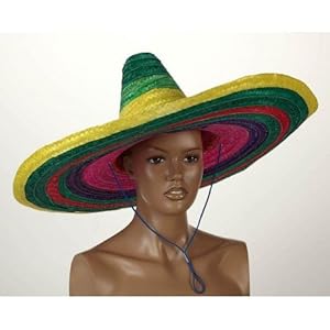 Atosa Gr/sombrero mexicano diám.58/ala 19cm