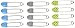 Sassy Deco Diaper Pins, 12 Count