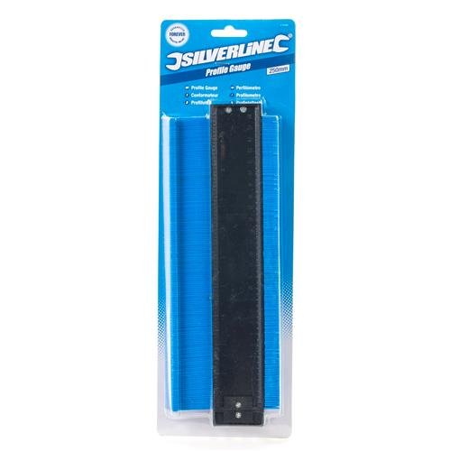 Silverline 473526 Kunststoff-Formlehre 250 mm