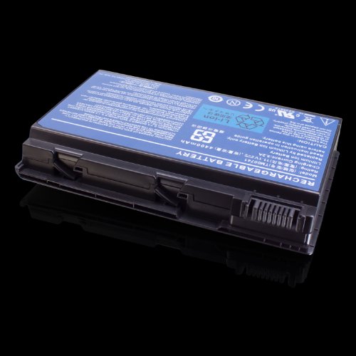MTEC Laptop Notebook Akku 4400mAh 48,84Wh 10,8V/11,1V für Acer Extensa 5120 5210 5220 5230 5420 5430 5610 5620 5630 7120 7220 7420 7620 5220-101G08Mi 5620Z 5620Z-2A2G08Mi TravelMate 5220 5230 5310 5320 5330 5520 5530 5710 5720 5730 6592 7220 520-5A1G16Mi 5520-5134 5520-7A2G16Mi 5710G 5720-301G16N 7720G ersetzt Originalakku Bezeichnung: 23.TCZV1.004 4UR18650F-2-WST-3 934C2220F 934T2220F AK.008BT.054 BT.00603.024 BT.00603.029 BT.00604.011 BT.00604.015 BT.00605.014 CONIS71 GRAPE34 LIP-6219VPC - 4