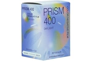 RETO COLOR Prism 400 - Película negativa de color de 35 mm, 36EXP, ISO400, procesamiento C41, codificada por DX