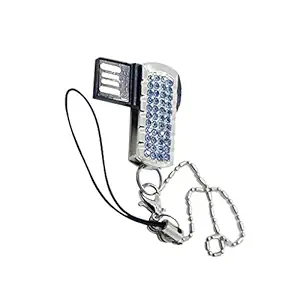 MAXBELL 16GB USB 2.0 Swivel Flash Memory Stick Pen Drive Storage Thumb U Disk Blue