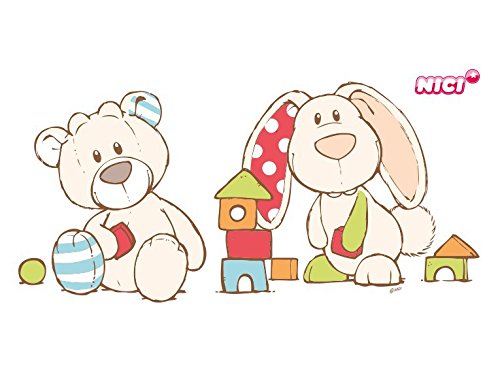 Wandtattoo My First NICI B x H: 80cm x 38cm von Klebefieber® - 2