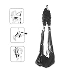 ❤ Equipado con banda elástica de látex, lo que le confiere una gran ductilidad y un buen efecto de subida y bajada.