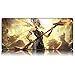 Produktbild JiaQi Große Spiele Mauspad Mit Nonslip,rutschfest Weiches Tischunterlage,Mouse Pad Für Computer Nicht-Slip-Basis Für Laptop Computer Pc-br 80x30cm(31x12inch)