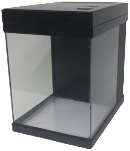 JBJ 3G Cubey Remote Control LED Aquarium, Black by JBJ