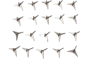 Lpitoy 20 Piezas De Picos Altos para Neumáticos, Picos De Pinchazos De Neumáticos De Acero Carbono Sólido, Tiras De Picos Portátiles para Automóviles, Picos De Neumáticos para Vehículos