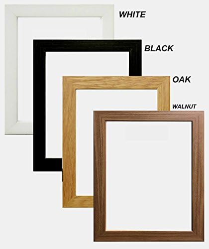 Ulisia EnterpriseA6 (148x105) mm, White Wooden effect Photo frame, A1 A2 A3 A4 A5 A6 Poster/Picture frames for wall mount. Also available in different other sizes.
