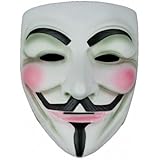 ANONYMOUS V FOR VENDETTA GUY FAWKES FANCY DRESS HALLOWEE FACE MASK