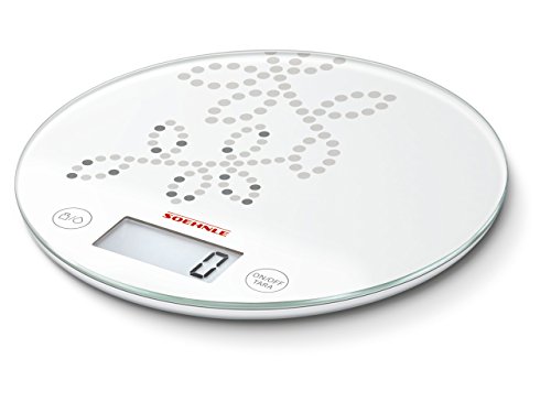Preisvergleich Produktbild Soehnle 66306 Digitale Küchenwaage, Flip Design Edition, weiß