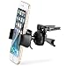 Price comparison product image Air Vent Vehicle Mount, iKross Universal In Car smartPhone Mount Holder Cradle for iPhone, Samsung, LG, Motorola, Huawei, Oppo, Wileyfox and other smartphones up to 5.5 Inch - Black