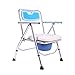 Produktbild DWhui Aluminium Portable Faltbare Bedside Commode mit Toiletten-Style-Sitze und-Schutz geeignet für Schwangere mit Behinderungen