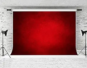 Kate 7x5ft Red Abstract Backdrop Red Portrait Textures Photo Background Old Master Red Backdrops