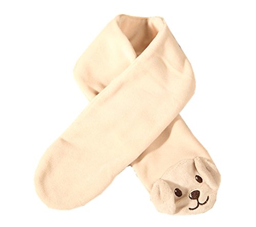 Moolecole New Cute Baby Scarf Children Scarf Kids Baby Girls Boys Scarves Collar Ruff Kids Neckchief Muffler Soft Scarf Khaki S