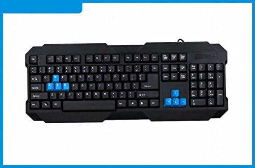 USB Gaming keyboard USB keyboard Office Home Internet cafes Waterproof keyboard,Black,440 * 170mm