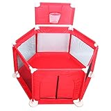 ♥ Große Größe und viel Platz: Der Fünfeck-Spielpool ist geräumig gestaltet. Das Baby hat genug Platz, um 2-3 Kinder gleichzeitig zu spielen. Sie können es auch verwenden, um das Spielzeug Ihres Babys aufzubewahren und die eigenen Gewohnheiten Ihres Babys zu pflegen.