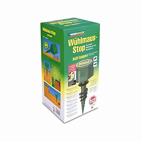 Preisvergleich Produktbild Wühlmausgerät 'Mole Stop' Wirkungsbereich bis 1000 qm