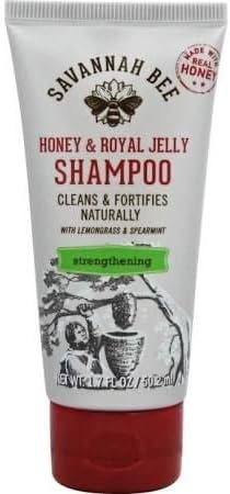 Honey & Royal Jelly Shampoo, Lemongrass & Spearmint - Savannah Bee Company Inc