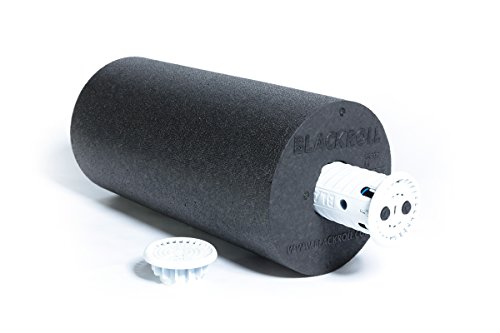 BLACKROLL® BOOSTER SET STANDARD – das Original. Set mit Faszienrolle (Härtegrad mittel) in schwarz. Effektive Tiefenmassage durch Vibration mit stufenloser Intensitätssteuerung - 6