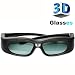 Produktbild HUYAN1 3D DLP Link Brille wiederaufladbar Active Shutter Brillen Für alle DLP-Beamer - Kompatibel mit Optoma BenQ Viewsonic Panasonic Mitsubishi Vivitek Dell Acer & mehr