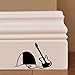 Produktbild Maus Guitar Wandkunst Aufkleber Decal Mice Home Skirting Board Komisch by Inspired Walls®