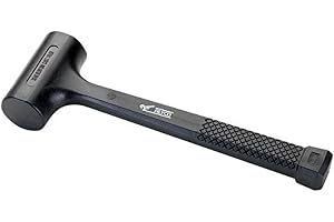Alyco 196789 gummihammer stötdämpande monoblock 455 g av polyuretan i 300 mm