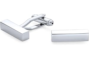 Bling Jewelry Gemelli Rotondi a Due Toni per Camicia da Uomo Gemelli placcati in Oro Tono Argento in Acciaio Regalo di Laurea con Chiusura a Cerniera Bullet Back