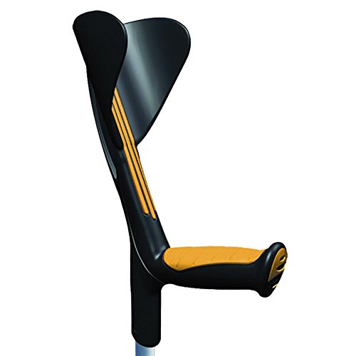 Preisvergleich Produktbild Englischer Gehstock Advance, mit weichem anatomischem Griff, Orange