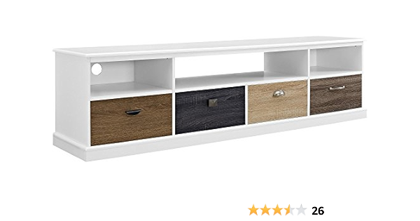 View Ameriwood Home Mercer Tv Console 3D