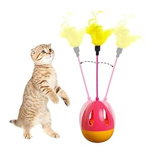 Tumbler Kitten Toys Balls Interactive Cat Toys Teaser ...