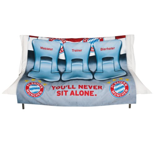 FC Bayern Sofaüberwurf "Stadion" 140x170cm
