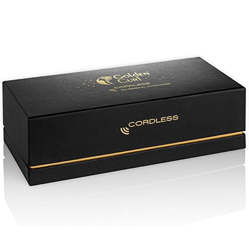 Golden Curl Kabelloses Glätteisen – Fortgeschrittener Professioneller On the Go Haarglätter, der in Ihre Handtasche passt - 4