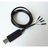 Adafruit 954 Usb ttl Serial Black, Blue Cable Interface/Gender Adapter – Cable Interface/Gender Adapter (USB, TTL Serial, Male/Male, Black, Blue)