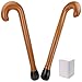 Price comparison product image Auihiay 2PCS Inflatable Walking Stick Blow Up Toy Novelty Present Halloween Dress Up Present Joke Old Man Dad for Halloween Christmas Party Decorations